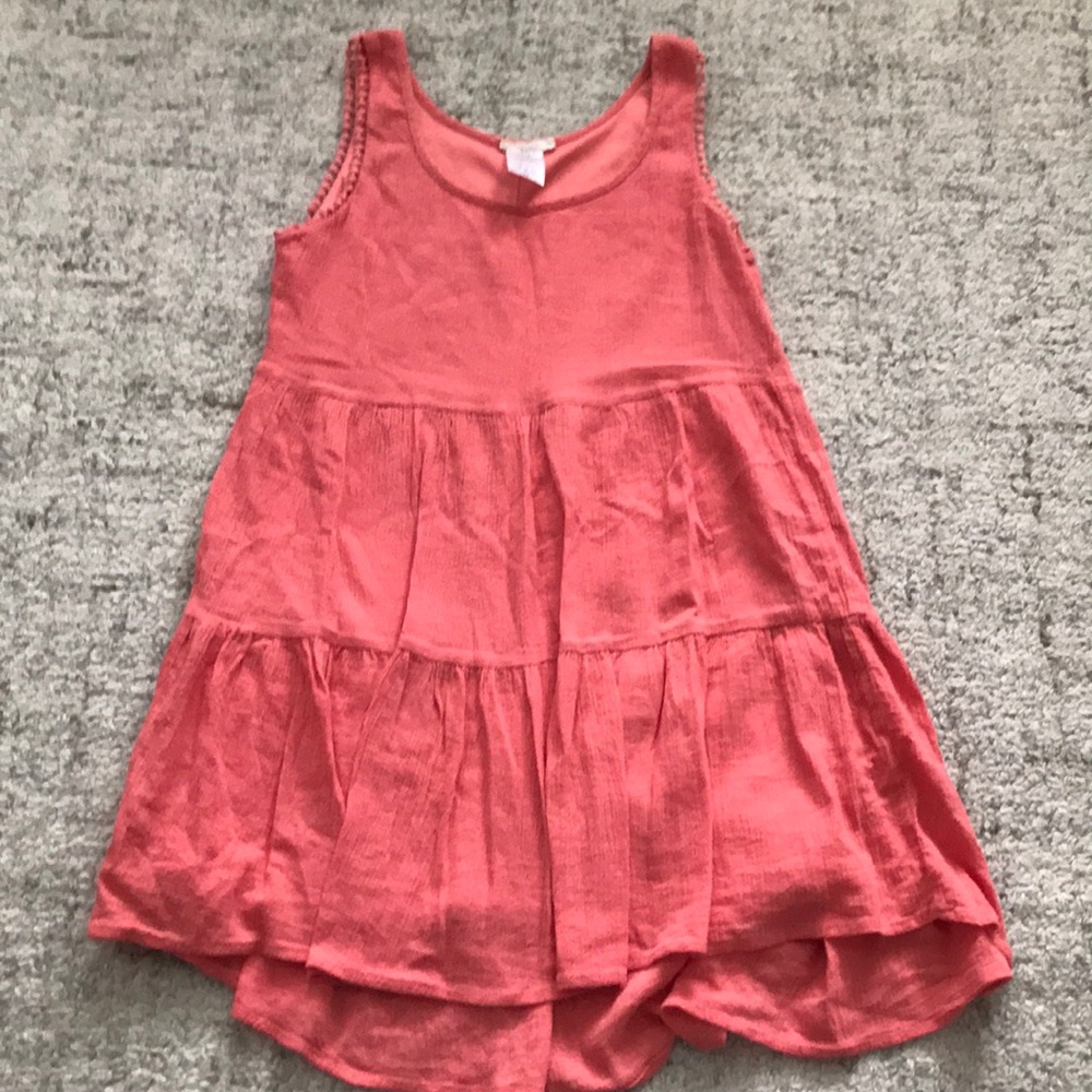 Coral Flowy Dress